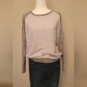 Kut from the Kloth mixed material women's top